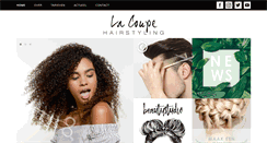 Desktop Screenshot of lacoupehairstyling.nl